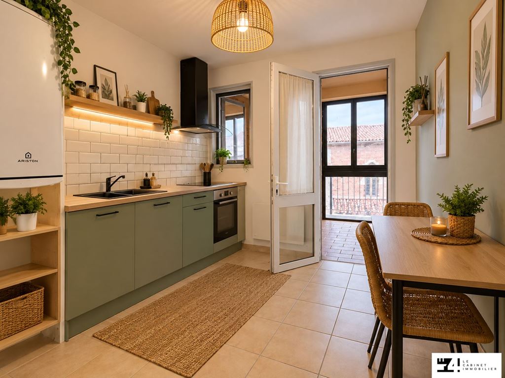 Appartement T2 CAZERES (31220) LE 4 LE CABINET IMMOBILIER