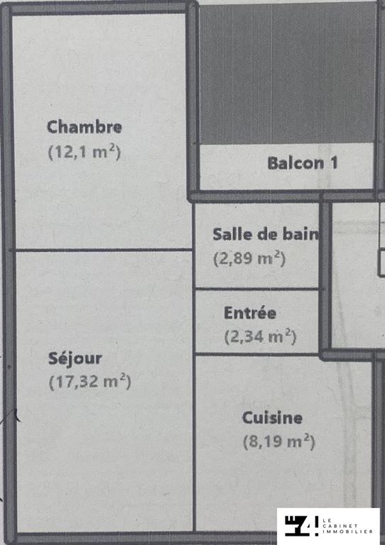 Appartement T2 CAZERES (31220) LE 4 LE CABINET IMMOBILIER