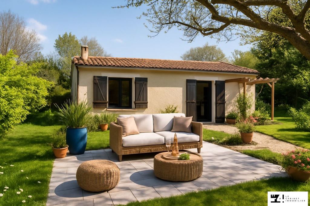 Maison de plain pied MONDAVEZAN (31220) LE 4 LE CABINET IMMOBILIER