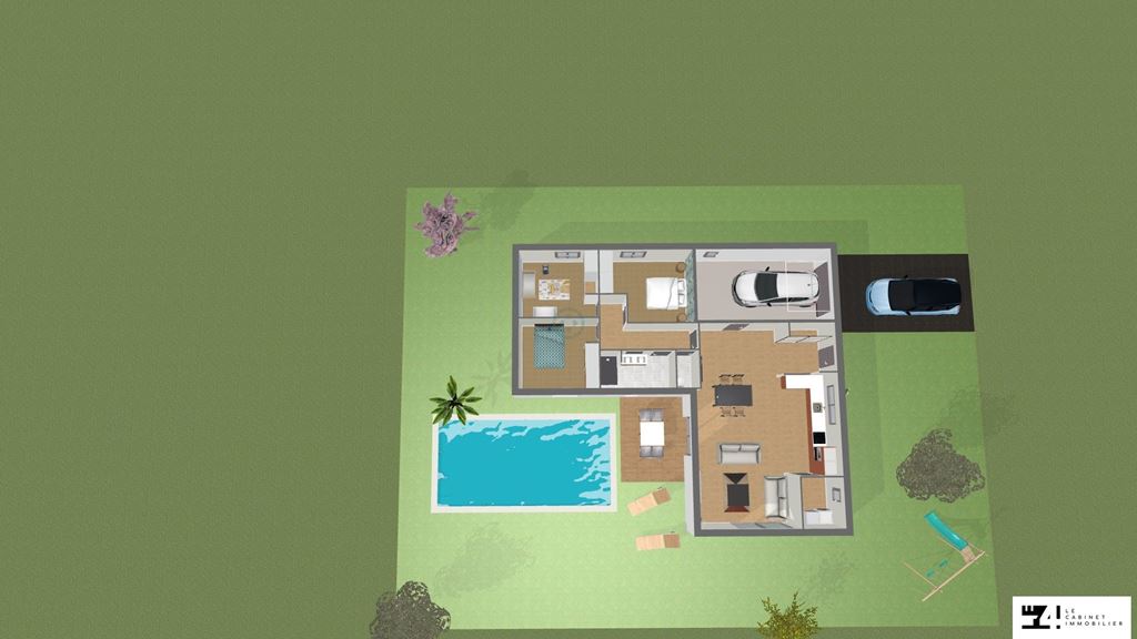 Maison Contemporaine PALAMINY (31220) LE 4 LE CABINET IMMOBILIER